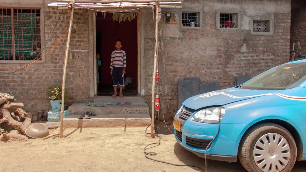 Laden in India.